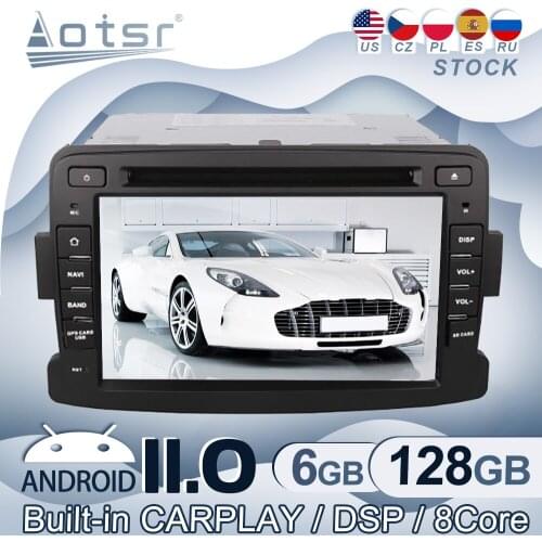 Android 11 For Renault Duster 2012 - 2016 Car Radio GPS Navigation Multimedia Video Player Stereo Audio Head Unit CD Recorder