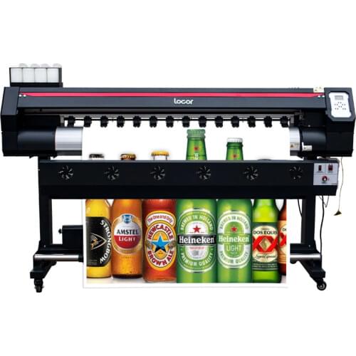1.6M Automatic Inkjet Printer Wide Format Eco Solvent Pvc Banner Printer Machine 160Cm Ecosolvent Printer 1440 Resolution