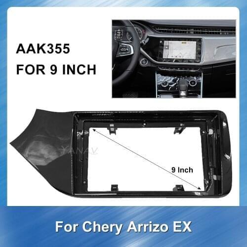 2 Din Car Radio Stereo Receiver Fascia frame for Chery Arrizo EX Car Video DVD GPS Player Dash Kit Installation Frame Panel