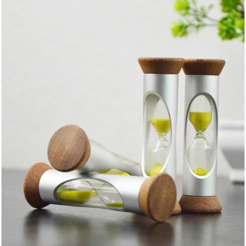 50pcs Sandglass Sand Glass 3 Minutes Hourglass Kitchen Timer Clock Gift Home Decoration Birthday Gifts