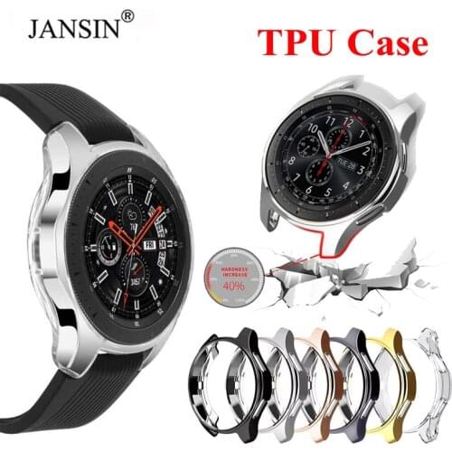 TPU Watch Case For Samsung Galaxy Watch 46mm Gear S3 Frontier Smartwatch Bumper Protection Cover For Samsung Galaxy Watch 42mm