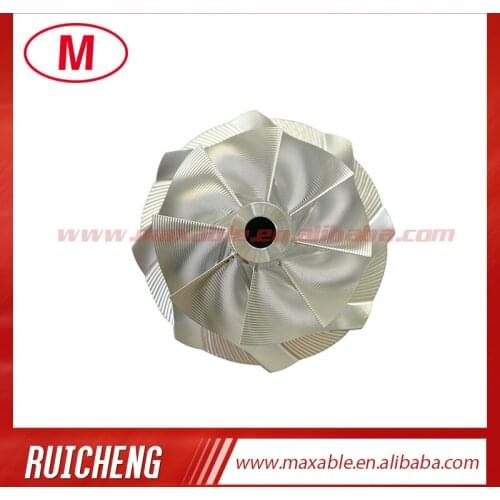 GTX2860R GenII 45.66/60.00 mm 8+0 blades high performance turbocharger billet/milling/aluminum 2618 compressor wheel