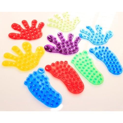 Baby 10Pcs/Set Bathing Toys Kids Strong Double Side Vacuum Magic Plastic Suckers Cute Bathroom Suction Stand Holder Bathing Toys