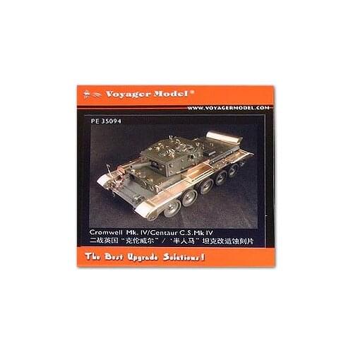 KNL HOBBY Voyager Model PE35094 Cromwell MK.IV / Centauri C.S.MK.IV Car with metal etching parts