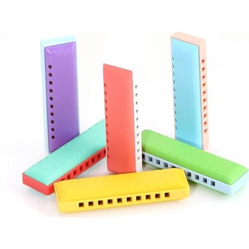 KONGSHENG Blues 10 Holes C Key Harmonica Kids Musical Early Educational Toy Children Musical Toy for Beginner 3-4-5 years old