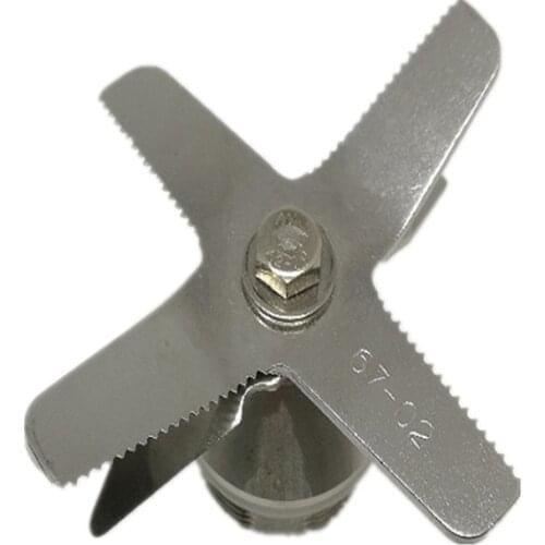 TWK TM 767 800 (67-02) Blades Knife Ice Crusher for Juicer Blender Spare Parts Stainless Steel Hardened Six Mixing