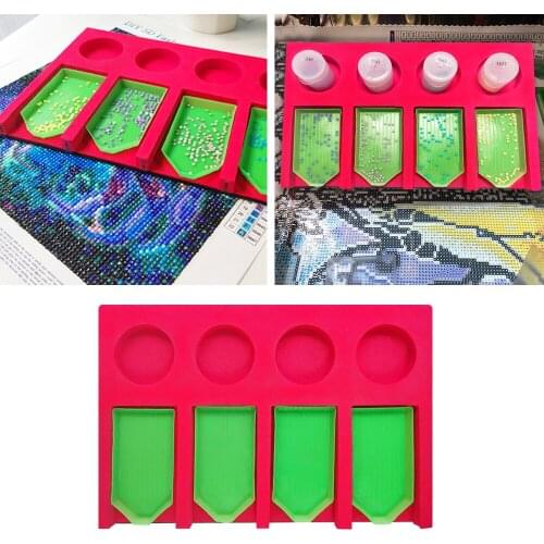 Diamond Painting Trays Organizer Diamond Embroidery 5d large capacity Diamond Painting kits Accessories Hand Artifact
