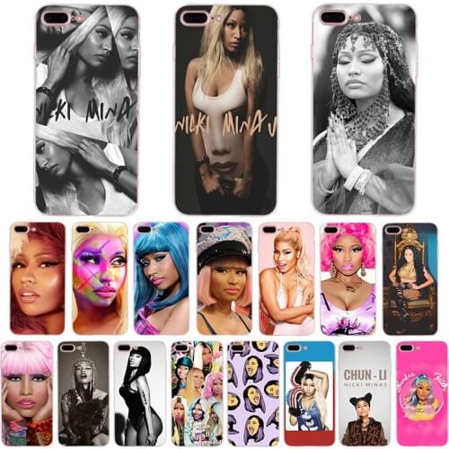 Nicki Minaj Fashion Queen Soft silicone phone cover for iphone XS max xr x 7 6s 6 8 plus 5s 5 se cell cases Coque Mobile Funda