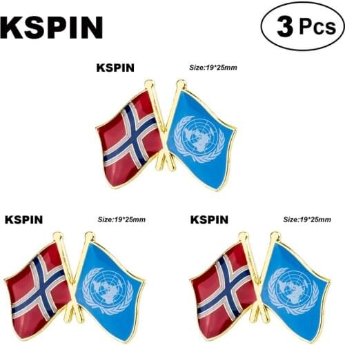 Norway United Nation Lapel Pin Brooches Pins Flag badge Brooch Badges