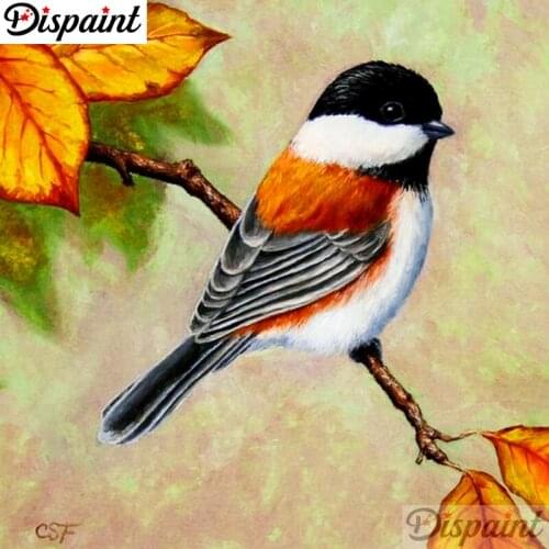Dispaint Full Square/Round Drill 5D DIY Diamond Painting "Animal bird" Embroidery Cross Stitch 3D Home Decor A10530