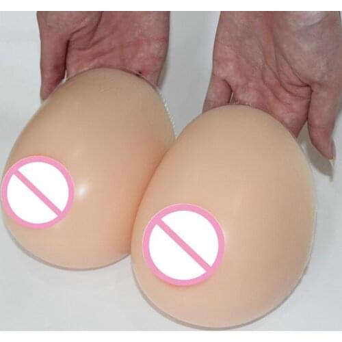 NEW Fast Shipping Silicone Breast Forms for Transgender Hot Open Cross Dresser Artificial Boobs 500-1000g/pair Cosplay Gifts