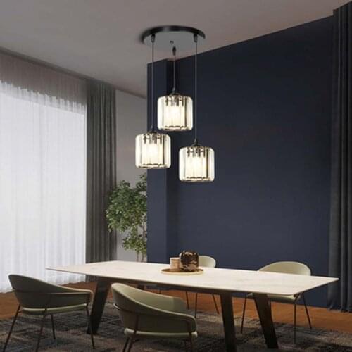 Nordic restaurant chandelier modern minimalist creative personality small chandelier bedroom bedside living room decorative lamp