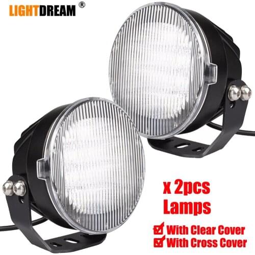 4x4 Off road Led Work lights 5" Inch Round 80W Driving Lights For 4WD ATV SUV Boat Truck Bulldozer Excavator Forklift x2pcs/lots