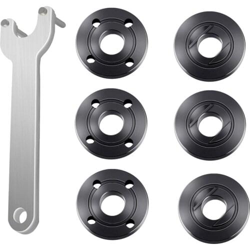 Grinder Angle Spanner Wrench Flange Nut for Dewalt 193465-4 Black Decker Ryobi Makita 4.5 Inch 5 Inch 5/8-11 Parts
