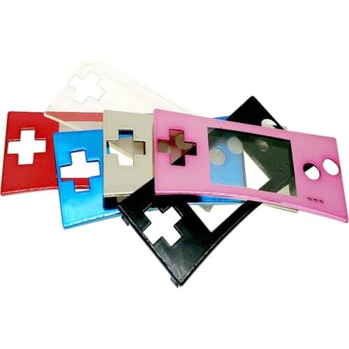 Xunbeifang 10pcs a lot Repair Front Shell Faceplate Case Cover for GBM Front Panel for Gameboy Micro