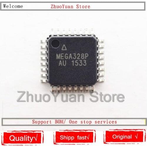 1PCS/lot ATMEGA328P-AU ATMEGA328P MEGA328P-AU LQFP-32 8-bit 32K IC chip New original