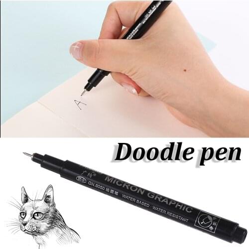 1PC Professional Drawing Tools Waterproof Nail Painting Sketch Nail Art Graffiti Pen Flower Abstract Lines