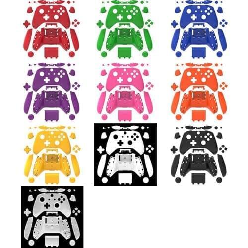 10 sets a lot Repair Parts for Xbox One Slim Wireless Gamepad Shell Case Full set Cover with Buttons