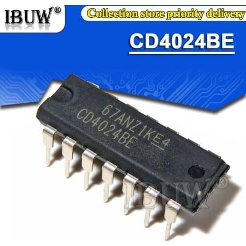 10PCS CD4024BE DIP14 CD4024 DIP-14 CD4024BD DIP