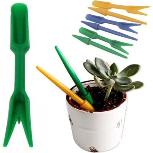 2Pcs/Set Seedlings Garden Tool Transplant Seedlings Planted Tool Garden Plant Seeder Planting Tools Kit Mini Seeder