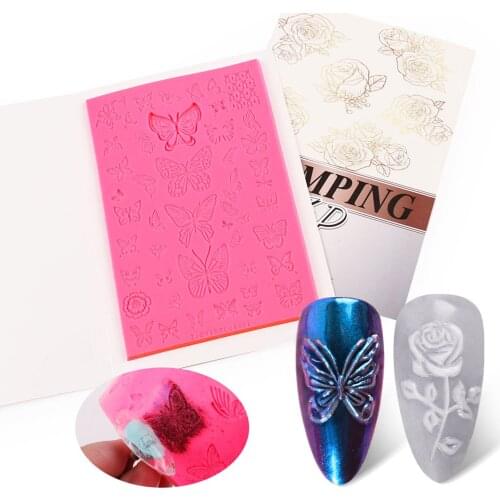 ANSELF Stencils For Nail Design