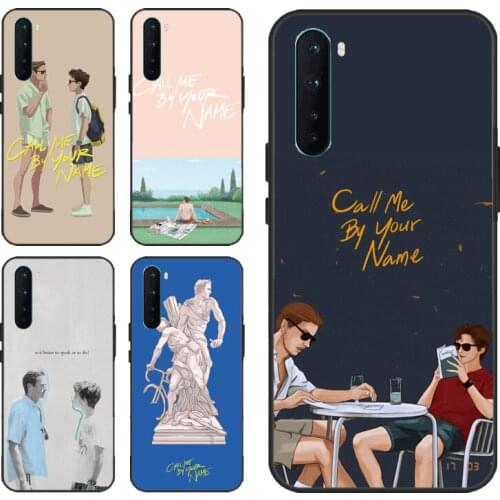 Call Me by Your Name Case For OPPO Realme 8 Pro GT Neo C3 C21 C15 Q3 6 7 Pro Cover For Oneplus 8T 9R Nord 9 Pro
