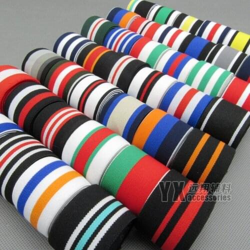 38mm 1.5inch elastic bands softy stretchy webbing for bags underwear belt 6meters/lot plush elastc bands skin touched colorful