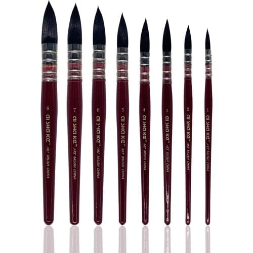 Artist Hand-Painting Drawing Brushes Professional Watercolor Brush Pen for Water Color Painting Drawing School Art Supplies