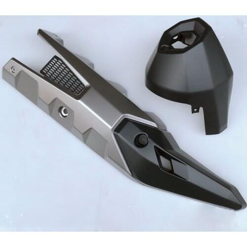 Motorcycle Exhaust Pipe Cover, Tail Heat Shield, Anti Scalding Cover for Kymco S350 Ck350t-13