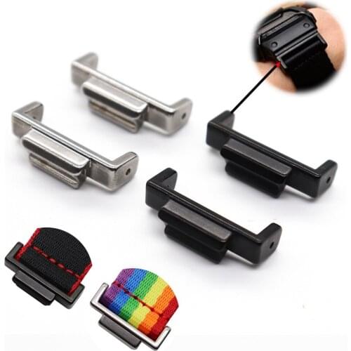 Metal Watch Strap Adapter Connector Wear-Resistant Anti-Rust For G-SHOCK DW5600 GA110 Replacement Accessories