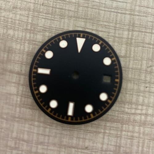 Durable 30.5mm 1PC Watch Dial Plate+2PCS Rose Gold Hands Kit For ETA 2824 2836 Watch Movement Repair Tool Parts