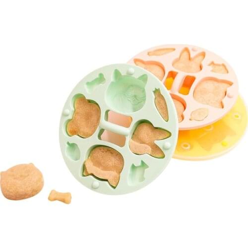 Silicone Round Cartoon Pattern Rice Cake Mold Kitchen Baking Accessories