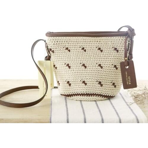 Straw Shoulder Bags Women Handbags Casual Messenger Crossbody Bag Ladies