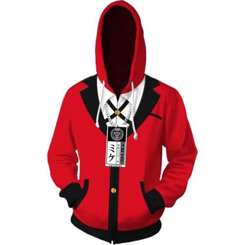 Jabami Yumeko cos Kakegurui anime man woman cosplay High-quality costume coat/jacket/top college style