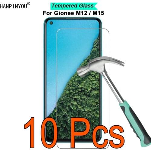 10 Pcs/Lot For Gionee M12 6.55" 9H Hardness 2.5D Ultra-thin Toughened Tempered Glass Film Screen Protector Guard