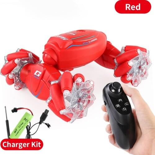 2.4GHz 4WD Remote Control Car Cool Light Music Sensor Remote Control Drift Climbing Car Childrens Toy nh316 New Arrival