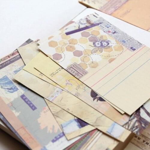 4Patterns Colorful Country Garden Style Scrapbooking Background Paper DIY Hobby Craft Decoration Making Forest Birds Design