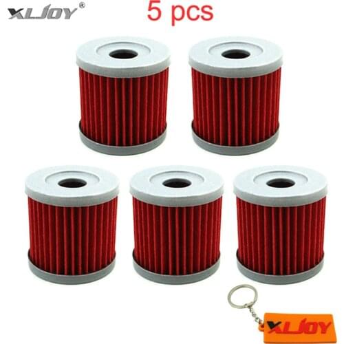 5x Oil Filter For SUZUKI DRZ 400 400E 400S 400SM LTZ400 LTR450 LTZ 400 LTR 450 KAWASAKI KLX400SR ATV Dirt Motor Bike