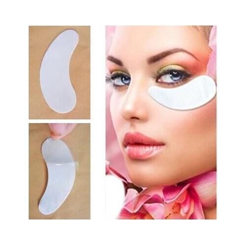50 Pairs Eyelash silk eye pads, under eye patch,eyelash extension lint free eye pads free shipping