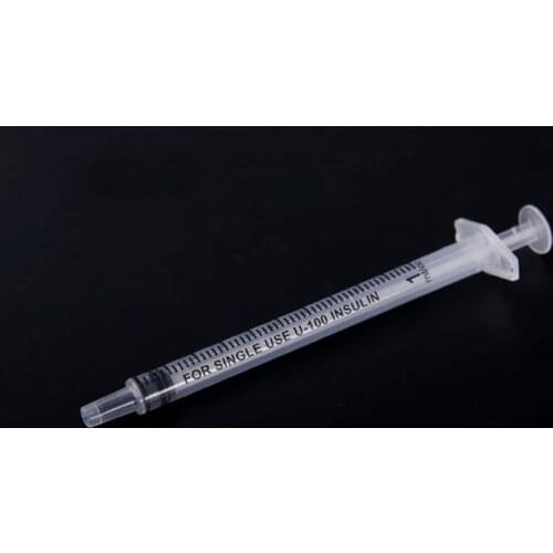 50 pcs 1 ml 2 ml disposable medical Syringes PVC sterile Syringes For Feeding medicine for child or pet Perfume injection