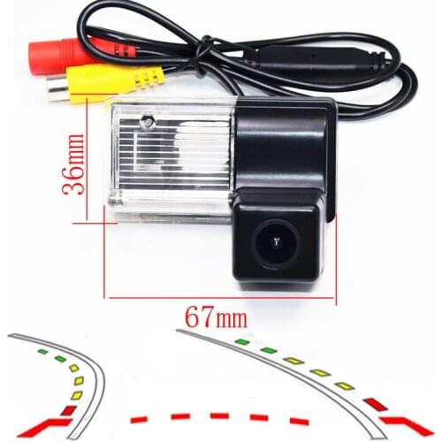 Dynamic Trajectory Tracks Camera for Toyota Crown 2009-2011 backup reverse Night Vision Car Rear View parking camera CCD HD
