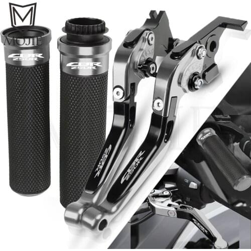 For Honda CBR250R CBR 250R 250 R CBR250 R 2011-2018 2017 2016 2015 2014 Motorcycle CNC Brake Clutch Levers Handlebar Hand Grips