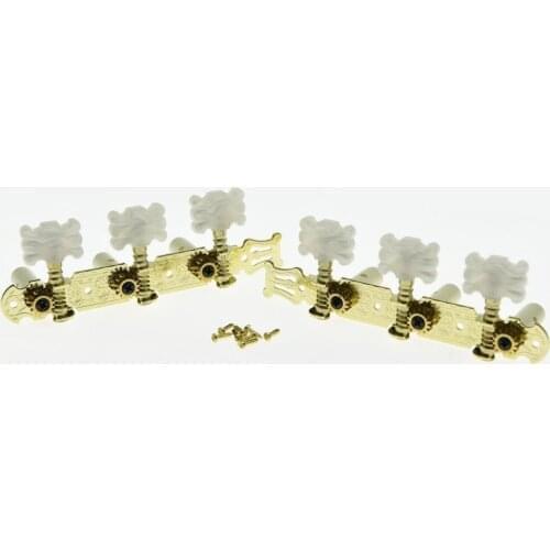 Gold Plated Long Spec Classical Guitar Tuners Classic Tuning Keys Machine Heads