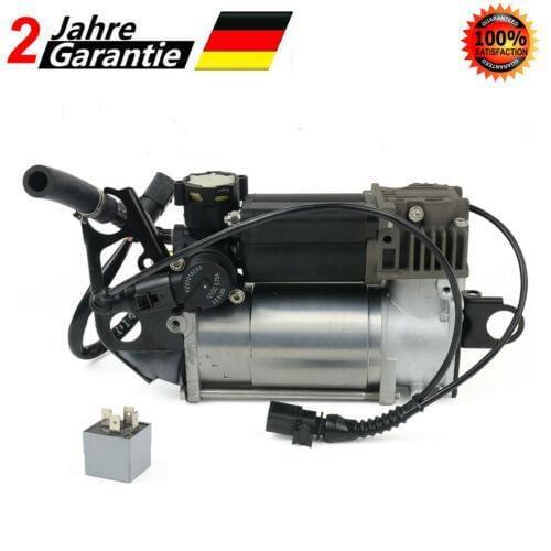 AP01 4L0698007A For Audi Q7 4L / 4LB 2006-2015 Air Suspension Compressor Pump + Relay