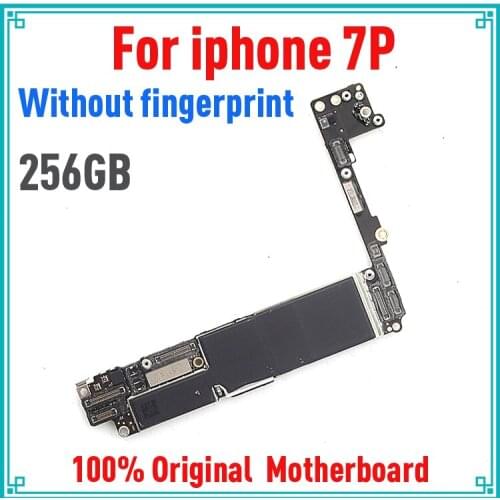 256gb without Touch ID for iphone 7 plus Mainboard,Original unlocked for iphone 7P Motherboard with IOS System,Free Shipping