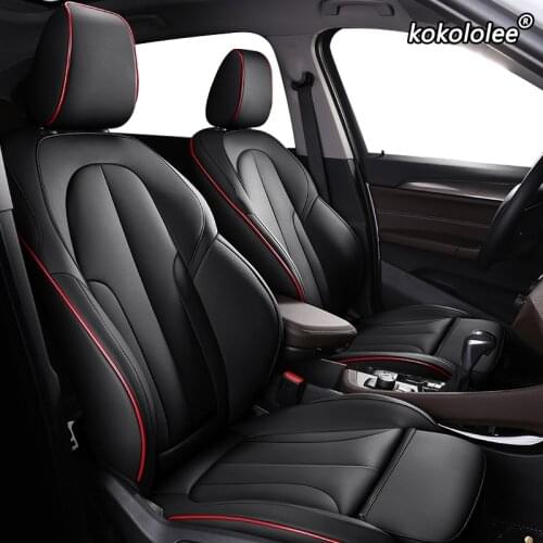 Kokololee Custom Leather car seat cover set For ROEWE 550 350 360 750 950 W5 E50 E950 E550 RX5 i6 ei6 RX3 ei5 RX8 i5 car seats