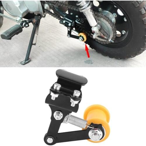 Motorcycle Chain Tensioner Chain Adjuster Bolt on Roller Adjust Universal for most Dirt Pit Bike ATV Chain Tensioner Roller