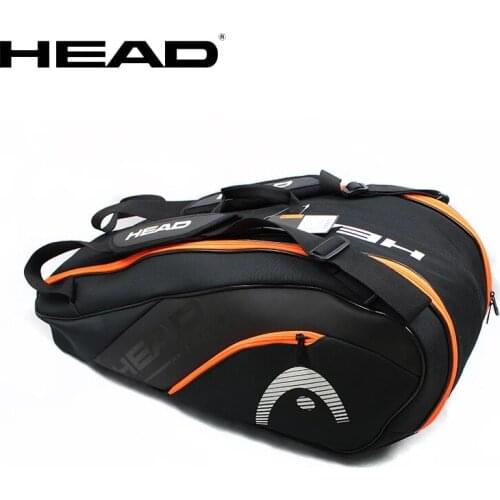 New Large Capacity HEAD Tennis Bag 6-9 Tennis Racquets Bag Padel Tenis Raquete Badminton Squash Bag Tennis Racket Backpack -40