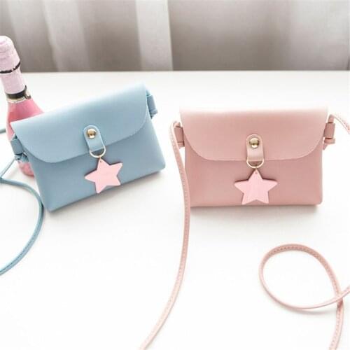 Newest Style Fashion Kid Girl PU Leather Crossbody Small Bag Body Cross Bag Shoulder Bag
