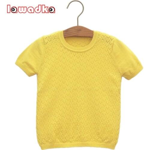 Lawadka Solid Girls Boys Kid Sweater Soft Knitting Children Sweater For Girls Kids Clothing